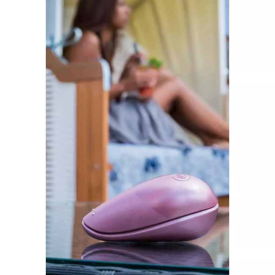 Womanizer Liberty Clitoral Sucking Vibrator Clit Sucking Toy for Women, Pink Rose