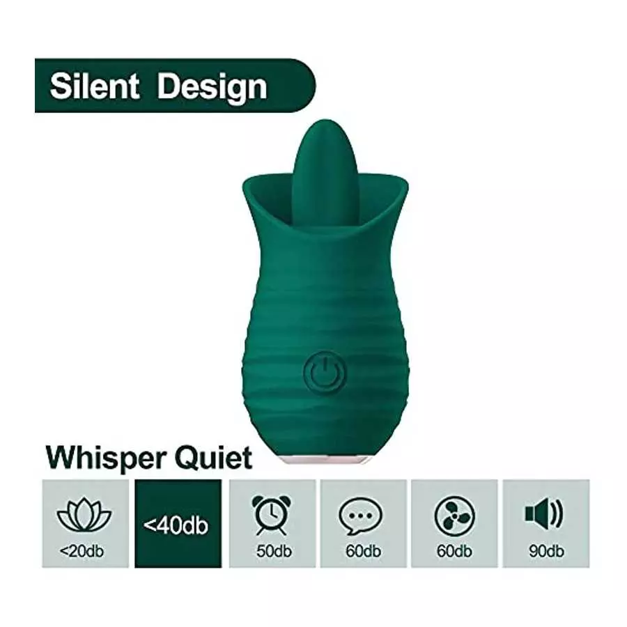 Clitoris Stimulation Tongue Licking Vibrator Rose Toy Womens Toys for Adult Pleasure Clitorals Stimulator for Women Sex Toys for