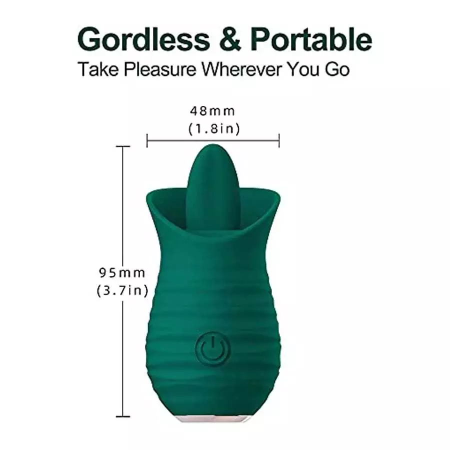 Clitoris Stimulation Tongue Licking Vibrator Rose Toy Womens Toys for Adult Pleasure Clitorals Stimulator for Women Sex Toys for