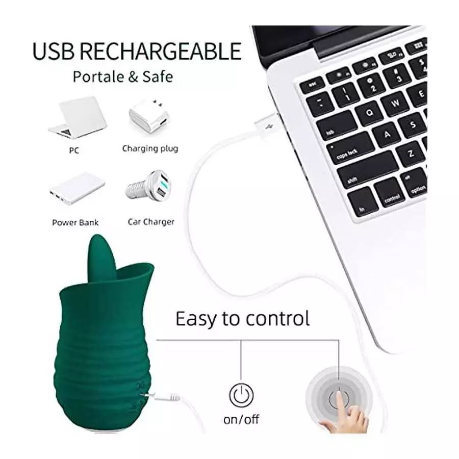 Clitoris Stimulation Tongue Licking Vibrator Rose Toy Womens Toys for Adult Pleasure Clitorals Stimulator for Women Sex Toys for