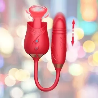 Rose Sex Stimulator for Women Tongue Licking G Spot Dildo Vibrator with 10 Modes 3 in 1 Clitoral Sucking Stimulator Adult Sex To Rose Sex Stimulator for Women Tongue Licking G Spot Dildo Vibrator with 10 Modes 3 in 1 Clitoral Sucking Stimulator Adult Sex To