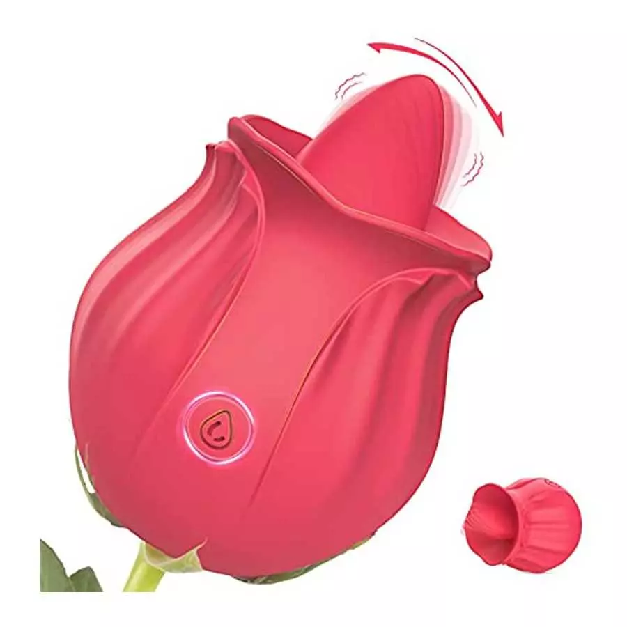 2022 Rose Toy for Women - Small Rose Vibrator Sex Stimulator Personal Massager for Women, Rose Tongue Licking Toy with 10 Modes, 2022 Rose Toy for Women - Small Rose Vibrator Sex Stimulator Personal Massager for Women, Rose Tongue Licking Toy with 10 Modes,