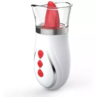 Begonia Angel Rose Toys for Women Sucking Vibrator with Tongue Rechargeable Clitoral Nipple Stimulator Adult Sucker Sex Toy (Sho