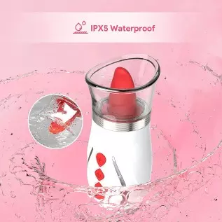 Begonia Angel Rose Toys for Women Sucking Vibrator with Tongue Rechargeable Clitoral Nipple Stimulator Adult Sucker Sex Toy (Sho Begonia Angel Rose Toys for Women Sucking Vibrator with Tongue Rechargeable Clitoral Nipple Stimulator Adult Sucker Sex Toy (Sho