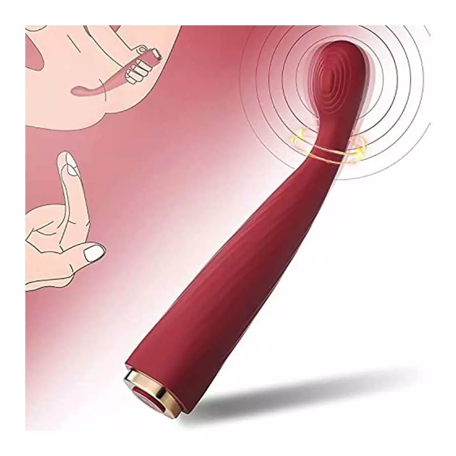 G Spot Finger Vibrator, XINBALE Clitoral G-Spot Stimulator with 16 Vibrations, Waterproof Clitoris Nipple Vagina Massager for Wo G Spot Finger Vibrator, XINBALE Clitoral G-Spot Stimulator with 16 Vibrations, Waterproof Clitoris Nipple Vagina Massager for Wo