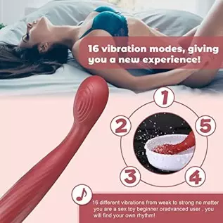 G Spot Finger Vibrator, XINBALE Clitoral G-Spot Stimulator with 16 Vibrations, Waterproof Clitoris Nipple Vagina Massager for Wo G Spot Finger Vibrator, XINBALE Clitoral G-Spot Stimulator with 16 Vibrations, Waterproof Clitoris Nipple Vagina Massager for Wo