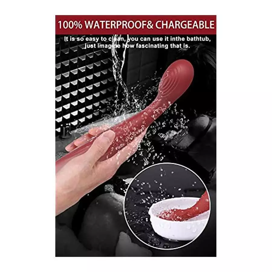 G Spot Finger Vibrator, XINBALE Clitoral G-Spot Stimulator with 16 Vibrations, Waterproof Clitoris Nipple Vagina Massager for Wo