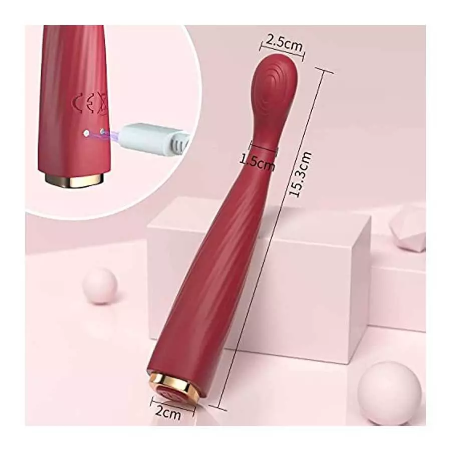 G Spot Finger Vibrator, XINBALE Clitoral G-Spot Stimulator with 16 Vibrations, Waterproof Clitoris Nipple Vagina Massager for Wo