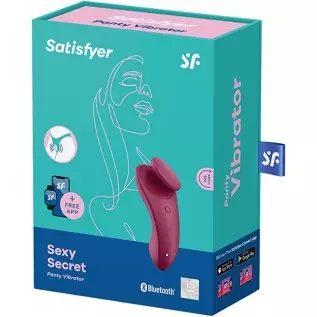 Satisfyer Sexy Secret Panty Vibrator with App Control - Vibrating Clitoris Stimulator, Compatible with Satisfyer App, Waterproof Satisfyer Sexy Secret Panty Vibrator with App Control - Vibrating Clitoris Stimulator, Compatible with Satisfyer App, Waterproof