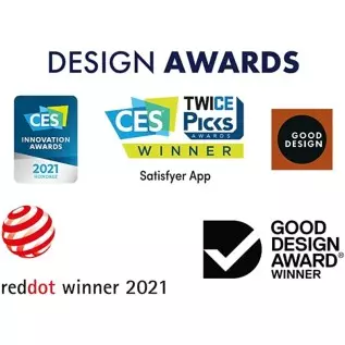 Satisfyer Sexy Secret Panty Vibrator with App Control - Vibrating Clitoris Stimulator, Compatible with Satisfyer App, Waterproof Satisfyer Sexy Secret Panty Vibrator with App Control - Vibrating Clitoris Stimulator, Compatible with Satisfyer App, Waterproof