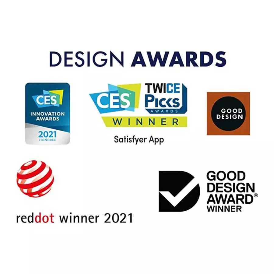 Satisfyer Sexy Secret Panty Vibrator with App Control - Vibrating Clitoris Stimulator, Compatible with Satisfyer App, Waterproof