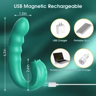 Clitoral Licking Rotating G-Spot Vibrator: 3 in 1 Clit Vibrator with Rotating Anal Dildo & Tongue Toy Licking Support 10 Modes, Clitoral Licking Rotating G-Spot Vibrator: 3 in 1 Clit Vibrator with Rotating Anal Dildo & Tongue Toy Licking Support 10 Modes,