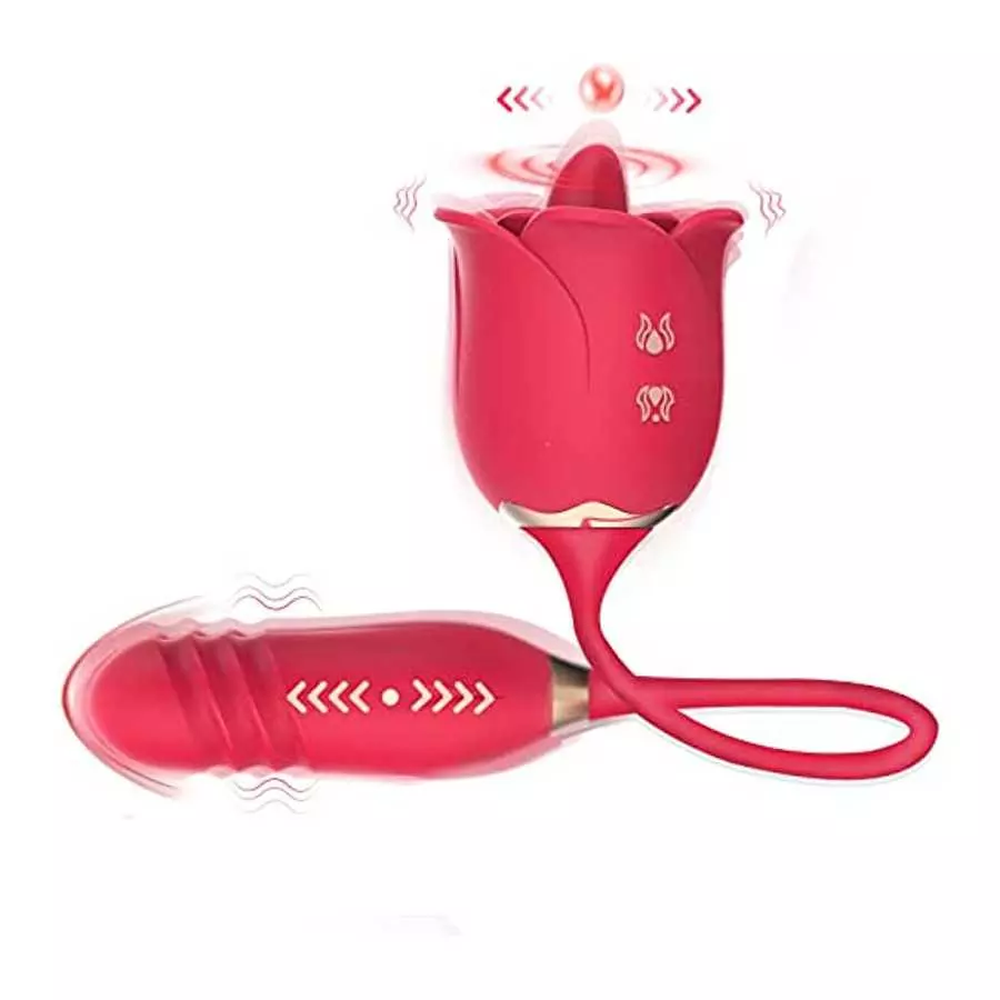 Rose Sex Stimulator for Women Sex Pleasure, Rose Sexual Stimulation Device, Rose Sex Toys for Women Female, Thrusting G Spot Cli Rose Sex Stimulator for Women Sex Pleasure, Rose Sexual Stimulation Device, Rose Sex Toys for Women Female, Thrusting G Spot Cli