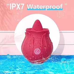 Rose Sex Stimulator for Women - Rose Toy Vibrator for Women Clitoral Stimulator Tongue Licking G Spot Dildo Vibrator with 9 Mode Rose Sex Stimulator for Women - Rose Toy Vibrator for Women Clitoral Stimulator Tongue Licking G Spot Dildo Vibrator with 9 Mode