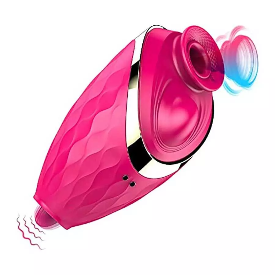 Rose Sex Stimulator for Women,Rose Vibrator,CLIFORT Clitoralis Stimulator for Women with 10 Tongue Licking& Vibrating Modes,Rech Rose Sex Stimulator for Women,Rose Vibrator,CLIFORT Clitoralis Stimulator for Women with 10 Tongue Licking& Vibrating Modes,Rech