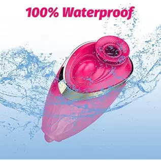 Rose Sex Stimulator for Women,Rose Vibrator,CLIFORT Clitoralis Stimulator for Women with 10 Tongue Licking& Vibrating Modes,Rech Rose Sex Stimulator for Women,Rose Vibrator,CLIFORT Clitoralis Stimulator for Women with 10 Tongue Licking& Vibrating Modes,Rech