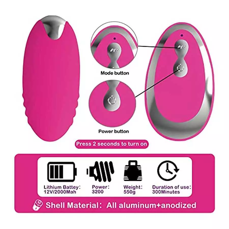 Muscle Massage Ball, Bullet Vibrator, Bullet Vibrator for Women, Waterproof Adult Egg Massager Clitorals Stimulator, Adult Sex T