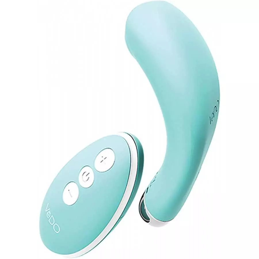 VeDO Niki Rechargeable Flexible Panty Vibe (Tease Me Turquoise)