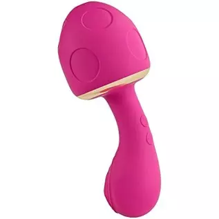 Siciley 5 in 1 Clitoral Sucking G Spot Stimulation Mushroom Vibrator, with Smart Constant Temperature Function, 10 Vibration & 7