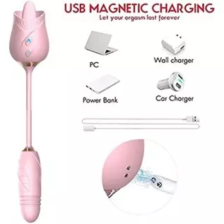 Dual Head Sex Tongue for Licking and Sucking, Rose Toy for Women , Clitorals Stimulator, Electric Women Relaxing Toy, Woman Suct Dual Head Sex Tongue for Licking and Sucking, Rose Toy for Women , Clitorals Stimulator, Electric Women Relaxing Toy, Woman Suct