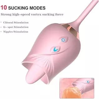 Dual Head Sex Tongue for Licking and Sucking, Rose Toy for Women , Clitorals Stimulator, Electric Women Relaxing Toy, Woman Suct Dual Head Sex Tongue for Licking and Sucking, Rose Toy for Women , Clitorals Stimulator, Electric Women Relaxing Toy, Woman Suct