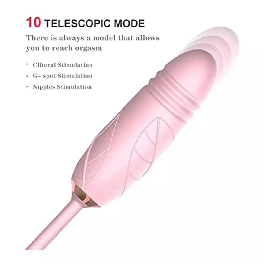 Dual Head Sex Tongue for Licking and Sucking, Rose Toy for Women , Clitorals Stimulator, Electric Women Relaxing Toy, Woman Suct