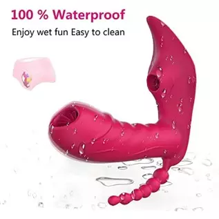 3 in 1 Dildo Vibrator for Women Adult Sex Toy G Clitoral Stimulator 10Sucking Modes+10licking &Vibration Modes-Waterproof Rechar 3 in 1 Dildo Vibrator for Women Adult Sex Toy G Clitoral Stimulator 10Sucking Modes+10licking &Vibration Modes-Waterproof Rechar