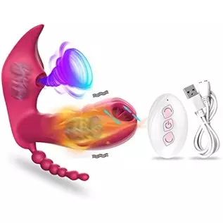 3 in 1 Dildo Vibrator for Women Adult Sex Toy G Clitoral Stimulator 10Sucking Modes+10licking &Vibration Modes-Waterproof Rechar 3 in 1 Dildo Vibrator for Women Adult Sex Toy G Clitoral Stimulator 10Sucking Modes+10licking &Vibration Modes-Waterproof Rechar