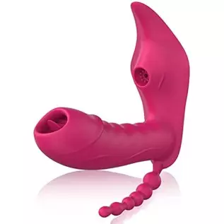 3 in 1 Dildo Vibrator for Women Adult Sex Toy G Clitoral Stimulator 10Sucking Modes+10licking &Vibration Modes-Waterproof Rechar 3 in 1 Dildo Vibrator for Women Adult Sex Toy G Clitoral Stimulator 10Sucking Modes+10licking &Vibration Modes-Waterproof Rechar