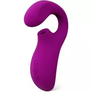 LELO Enigma Cruise Dual Stimulator Waterproof Clitoral Vibrator with 8 Vibrating Patterns Rabbit Sex Toy Vibrator for Women, Dee