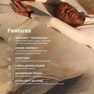 LELO Enigma Cruise Dual Stimulator Waterproof Clitoral Vibrator with 8 Vibrating Patterns Rabbit Sex Toy Vibrator for Women, Dee LELO Enigma Cruise Dual Stimulator Waterproof Clitoral Vibrator with 8 Vibrating Patterns Rabbit Sex Toy Vibrator for Women, Dee