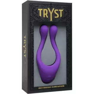 DOC JOHNSON Tryst Multi Erogenous Zone Massager – Purple