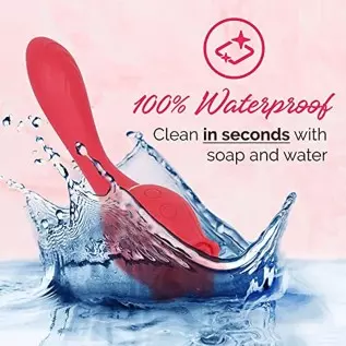 Secret Bouquet Rose Toy Vibrator for Women (9 Powerful Vibration & 9 Licking Modes) Vibrating Tongue Clitoral Licking Toy / Wate Secret Bouquet Rose Toy Vibrator for Women (9 Powerful Vibration & 9 Licking Modes) Vibrating Tongue Clitoral Licking Toy / Wate