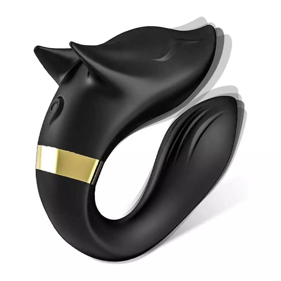 Couple Vibrator for G-spot & Clitoral with 9 Modes Powerful Vibration Patterns, Stimulator Clit, Nipples and Anal, USB Rechargea Couple Vibrator for G-spot & Clitoral with 9 Modes Powerful Vibration Patterns, Stimulator Clit, Nipples and Anal, USB Rechargea