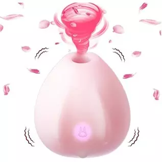 Anime Rabbit Cute Rose Toy Vibrator for Women Clitoris Nipple Stimulator Suck G-Spot Clitoral Vibrator Adult Sex Toys for Women