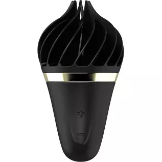 Satisfyer Sweet Treat Lay-On Clitoral Stimulator - Spinning Silicone Head, Intense Personal Massager for Stimulation of Clitoris