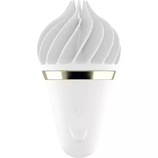 Satisfyer Sweet Treat Lay-On Clitoral Stimulator - Spinning Silicone Head, Intense Personal Massager for Stimulation of Clitoris