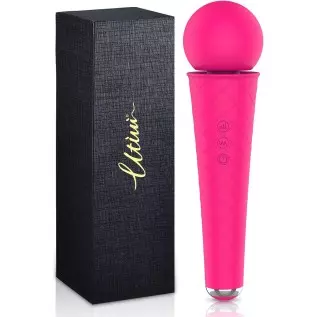 UTIMI Wand Personal Massager - Handheld Rechargeable Magic Waterproof Cordless Massager for Shoulder Neck Back Body Massage with