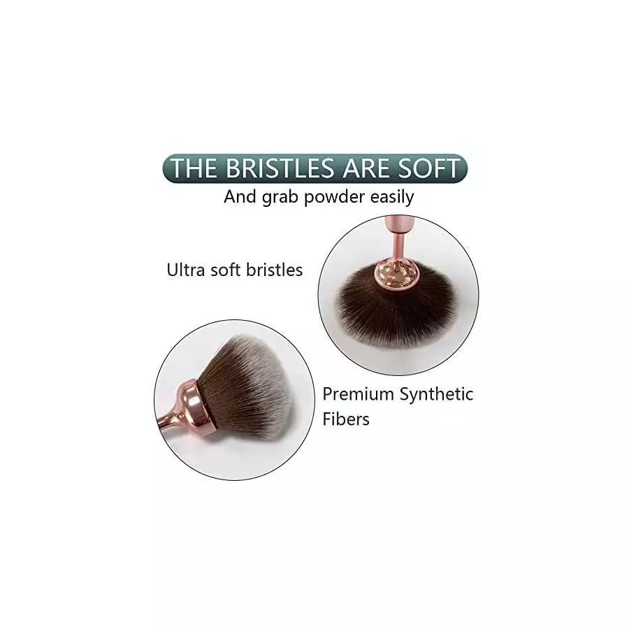 Bullet Vibrator - Makeup Brush Toy with 10 Vibration Modes, G Spot Vibrator for Precision Clitoral Stimulation, Nipple Vaginal A