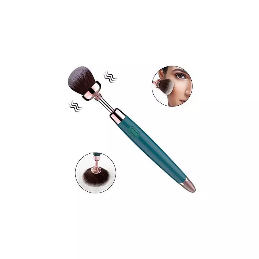 Bullet Vibrator - Makeup Brush Toy with 10 Vibration Modes, G Spot Vibrator for Precision Clitoral Stimulation, Nipple Vaginal A