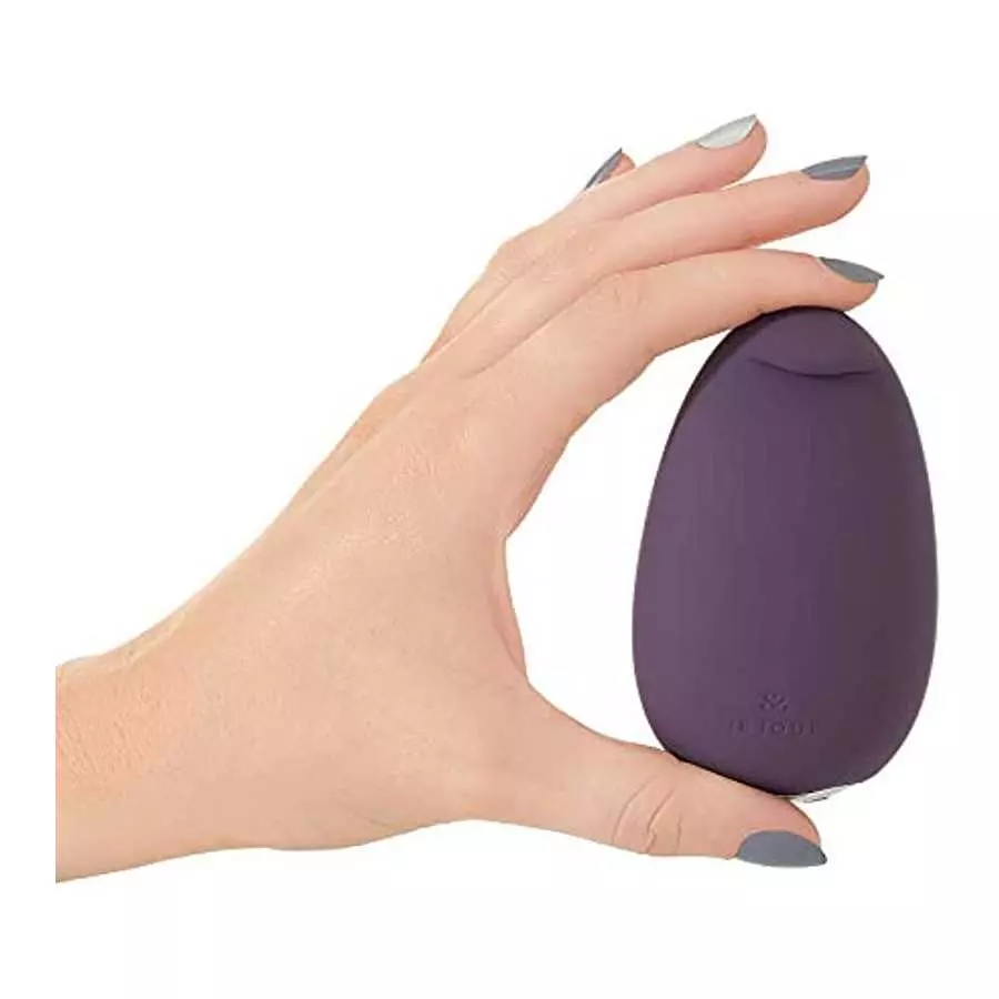 Je Joue Mimi Soft Clitoral Vibrator, Powerful, Whisper Quiet, Soft Velvet Tip, Waterproof, USB Rechargeable, 100% Medical Grade 