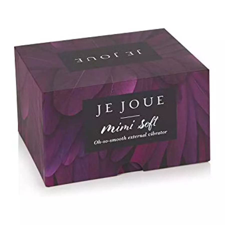 Je Joue Mimi Soft Clitoral Vibrator, Powerful, Whisper Quiet, Soft Velvet Tip, Waterproof, USB Rechargeable, 100% Medical Grade 