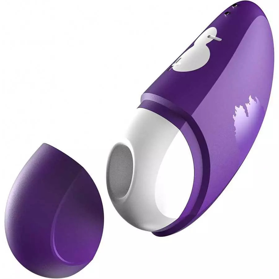 ROMP Free Clitoral Sucking Toy - Clit Stimulator with Travel Cover - Waterproof Clitoral Sucker Vibrator with 10 Intesity Levels ROMP Free Clitoral Sucking Toy - Clit Stimulator with Travel Cover - Waterproof Clitoral Sucker Vibrator with 10 Intesity Levels