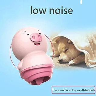 Dan&Dre Tongue Licking Vibrator for Women Clitoris and G-spot Vibrator Waterproof Clitoral Sucking Toy, Pink, Small pig Dan&Dre Tongue Licking Vibrator for Women Clitoris and G-spot Vibrator Waterproof Clitoral Sucking Toy, Pink, Small pig