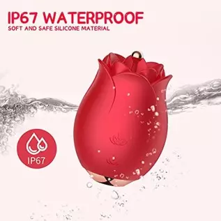 Sex Toy Vibrator Rose Vibrator for Women - MOMONII G Spot Dildo Vibrators with 10 Modes + High-Frequency Clitoral Clit Vibrating Sex Toy Vibrator Rose Vibrator for Women - MOMONII G Spot Dildo Vibrators with 10 Modes + High-Frequency Clitoral Clit Vibrating