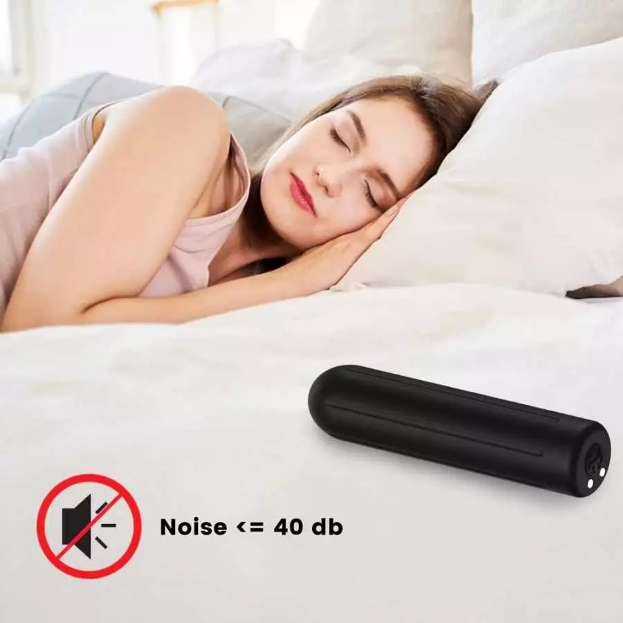 G-Spot Bullet Vibrator - Mini Dildo Nipple Stimulator, Portable Vaginal Clitoris Massager, Magnetic USB Rechargeable with 9 Powe