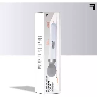 SHARPER IMAGE Personal Touch Go Compact Massager Wand, Wireless Vibrating Massager for Neck & Shoulders, Sports Recover Relaxing SHARPER IMAGE Personal Touch Go Compact Massager Wand, Wireless Vibrating Massager for Neck & Shoulders, Sports Recover Relaxing