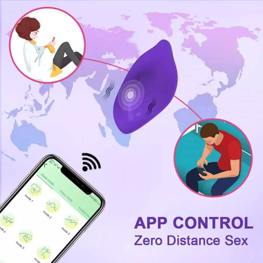 Vibrating Panties Wearable Panty Vibrator Sex Toy for Women with Wireless Remote Control Clit Vibrator Silicone 12 Vibration Pat