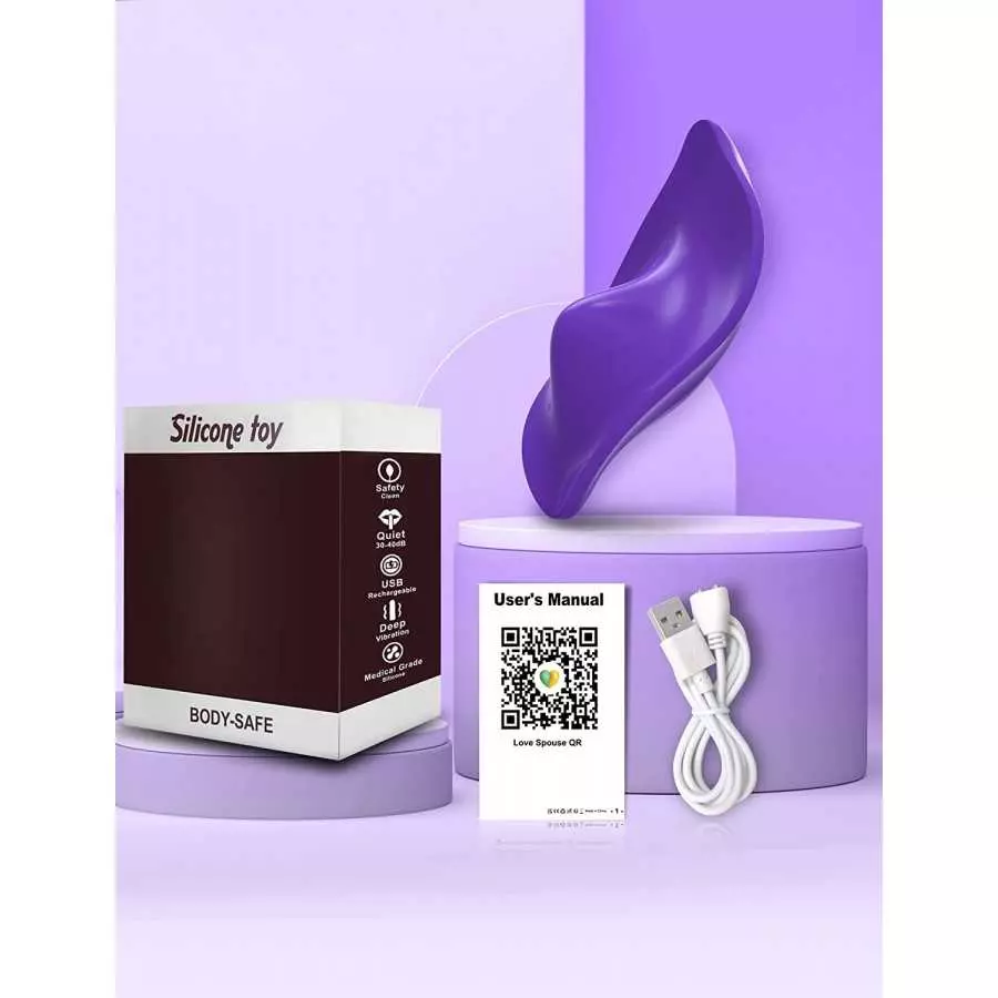 Vibrating Panties Wearable Panty Vibrator Sex Toy for Women with Wireless Remote Control Clit Vibrator Silicone 12 Vibration Pat