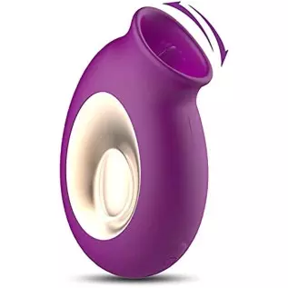 Rose Vibrator, Clitoral Nipple Anus Licking Tongue Vibrator with 2 Speeds & 5 Modes Powerful Stimulator-G spot Vibrators for Qui